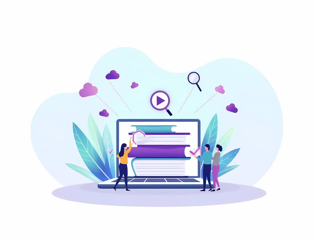 image vectorielle d'un ordinateur